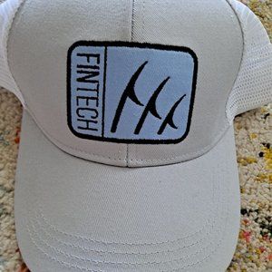 NEW! Fintech Hat Cap Men's Glacier Gray Snap Back